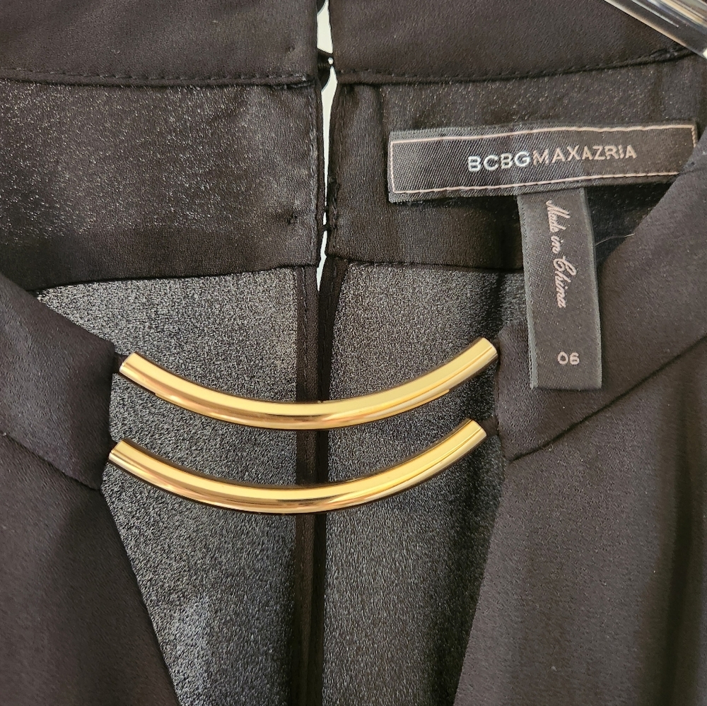 BCBG Max Azaria Black Romper 8M